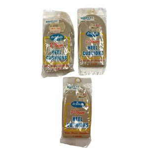 Vintage 1978 Dr Scholls Vi-Foam Heel Cushions 3 Pair Lot Womens 6 7 Fast Ship